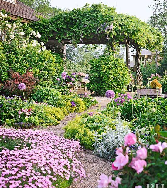 Cottage Landscaping Ideas For A Natural, Romantic Garden Style