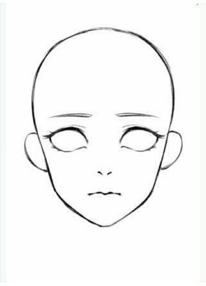 Pin By Fenice Q On Bases | Anime Drawings Tutorials, Drawings, Drawing  Tutorial Face