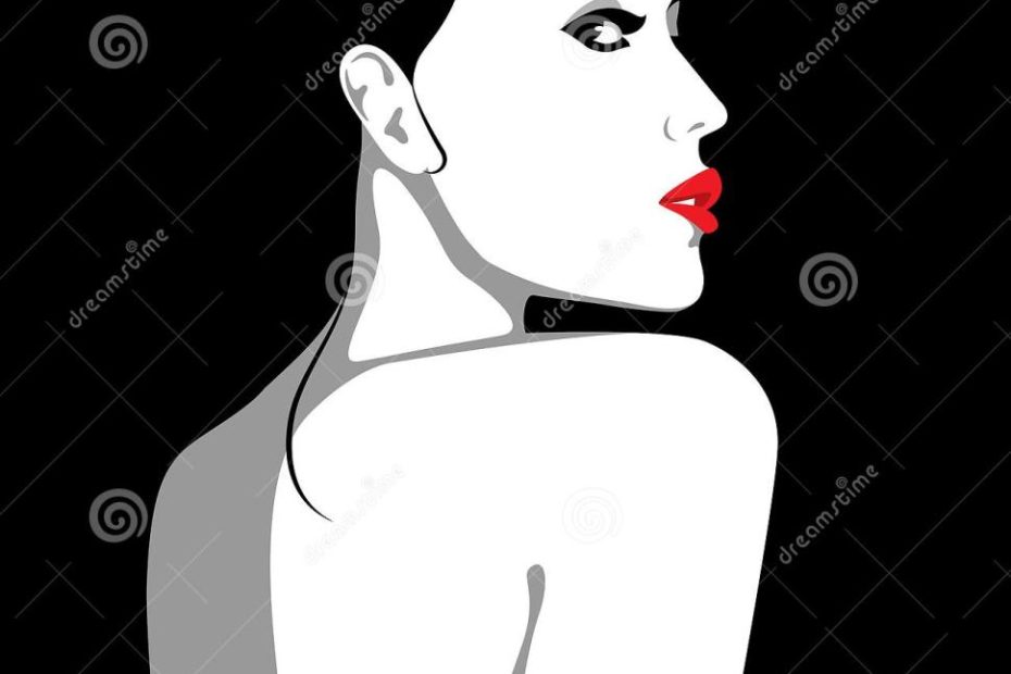 Woman Looking Back Stock Illustrations – 2,241 Woman Looking Back Stock  Illustrations, Vectors & Clipart - Dreamstime