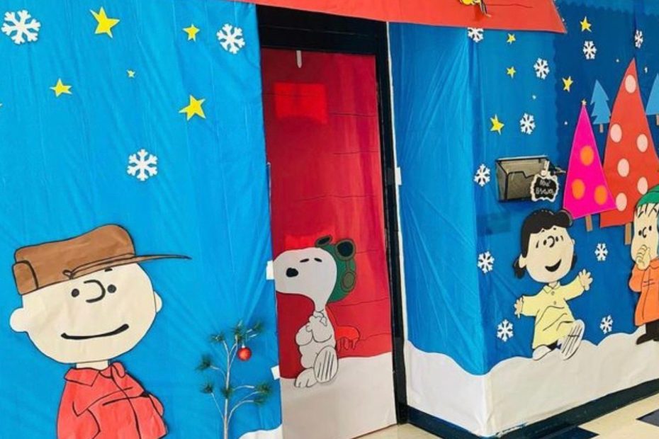 101 Creative Christmas Classroom Door Decorations - Chaylor & Mads