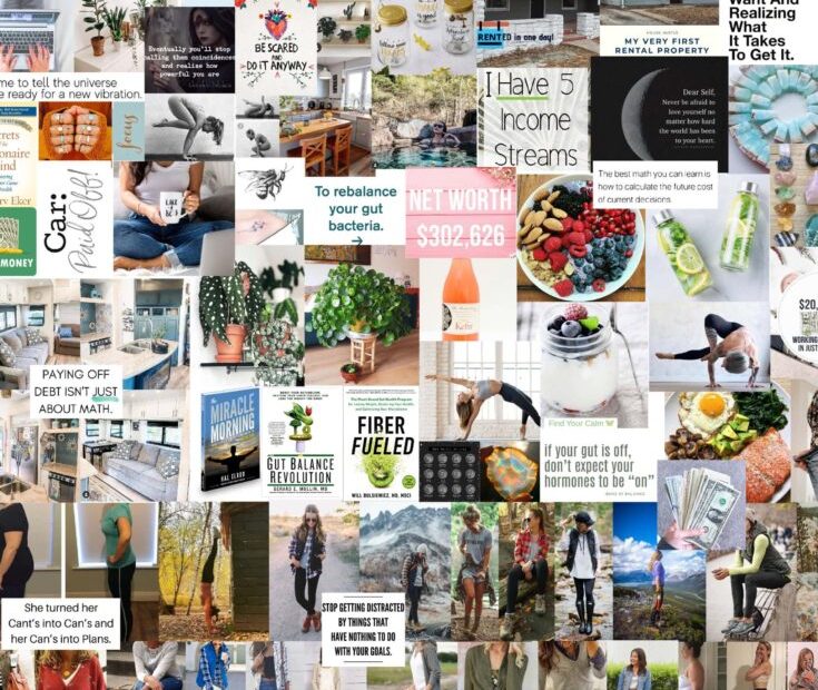 8 Incredible Vision Board Examples For 2023 (Copy These Now!)
