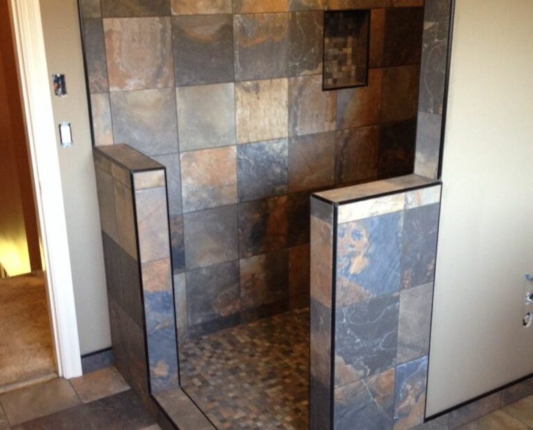 Doorless Shower Designs Teach You To Go With The Flow