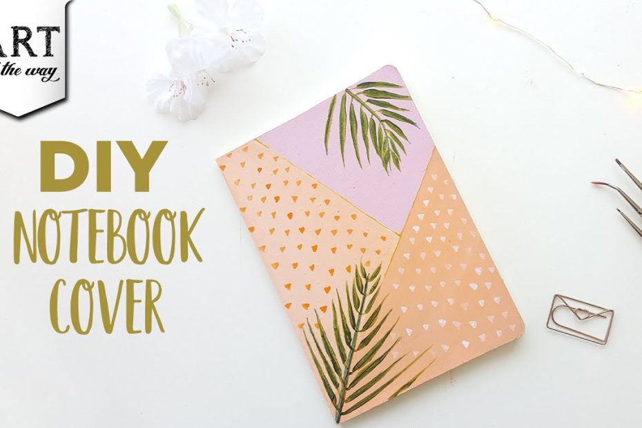 Diy Notebook Cover | Simple Craft Ideas | How To Make A Book-Cover - Youtube