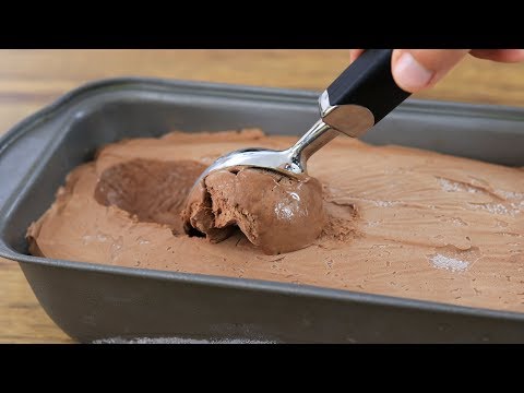 Eenvoudig zelfgemaakt chocolade-ijsrecept (slechts 3 ingrediënten)