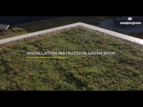Installation instruction Sempergreen green roof
