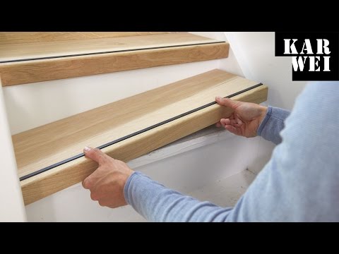 KARWEI | Traprenovatie hout op trap aanbrengen